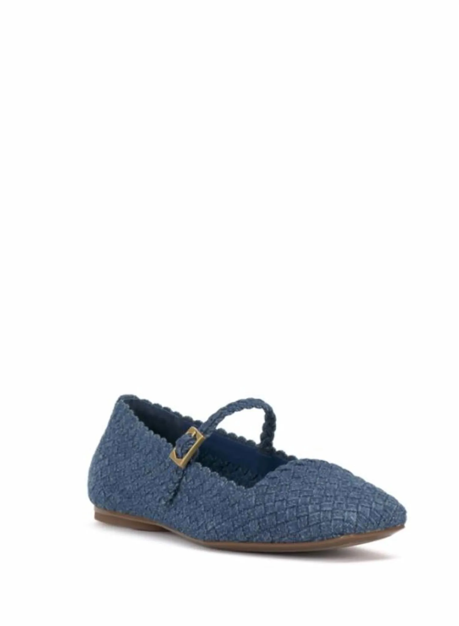 Women's Ballerina Flats In Element Indigo/field Denim