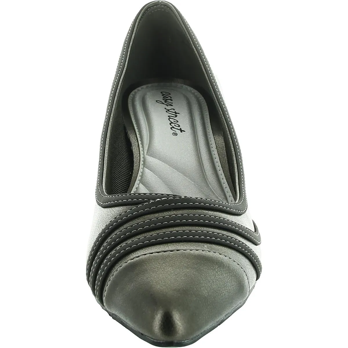 Womens Banded Man Made Pumps