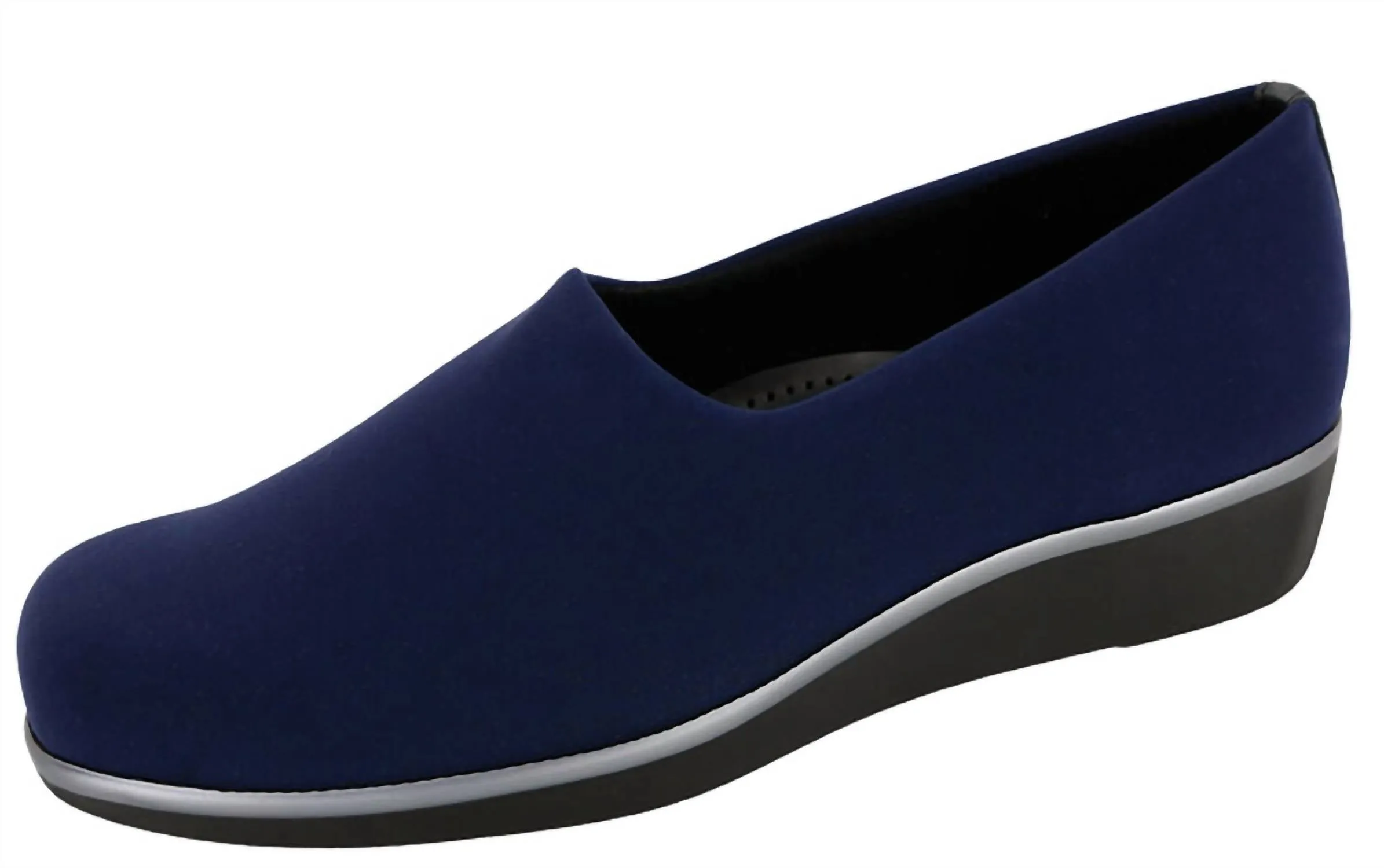 Women's Bliss Slip On Wedge In Navy
