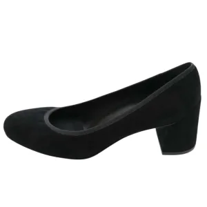 Women's Camila Pump In Black Suede