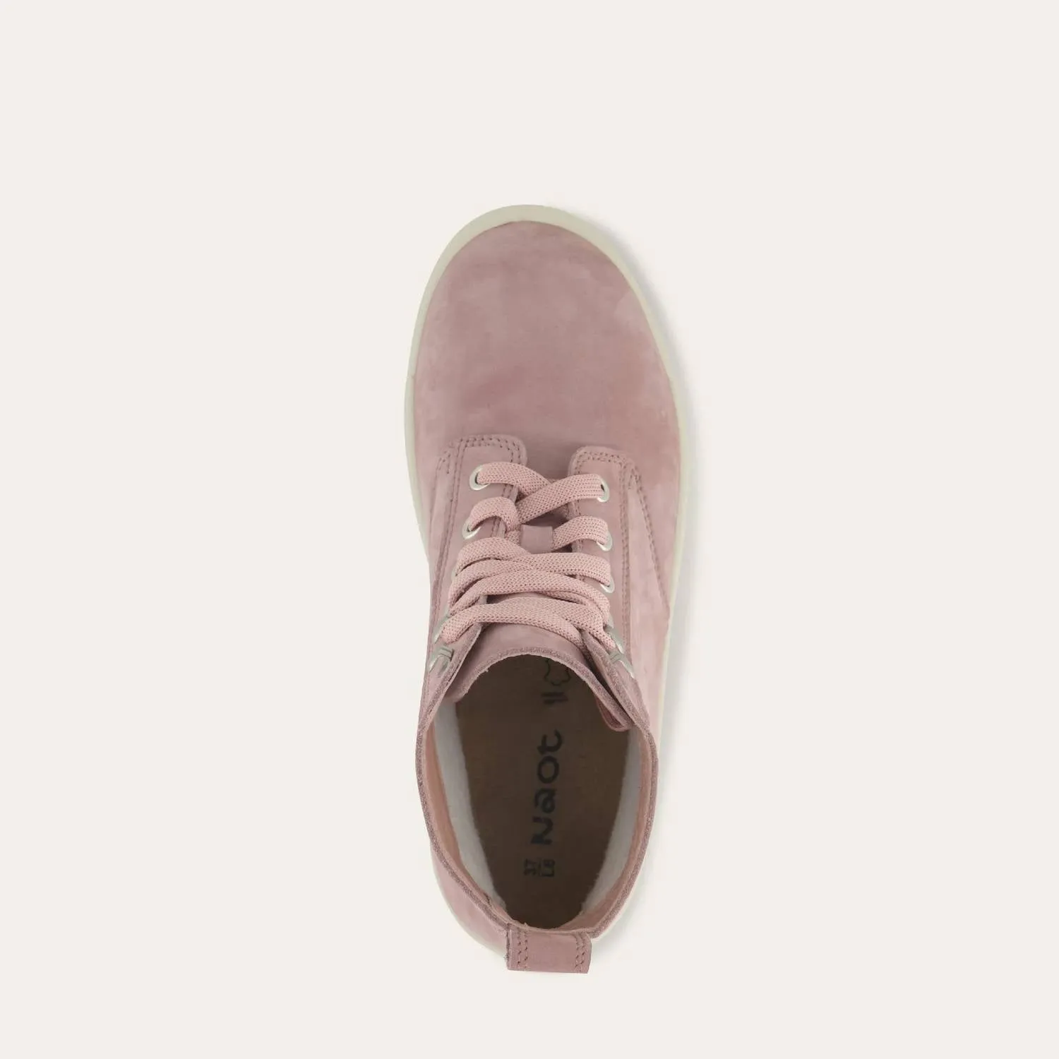 Women's Canoe Tie Boots - Medium In Mauve Nubuck