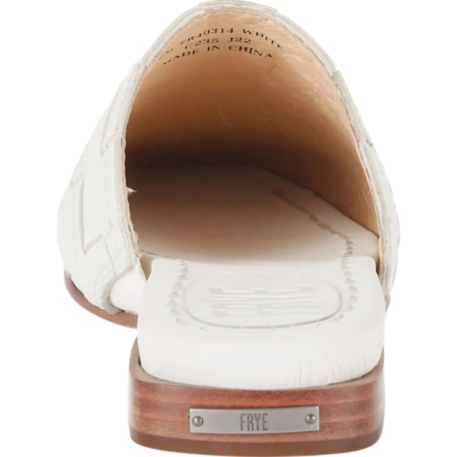 Women's Cara Mules In White