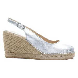 Women's Carla4Te Wedge Sandal In White Metallic