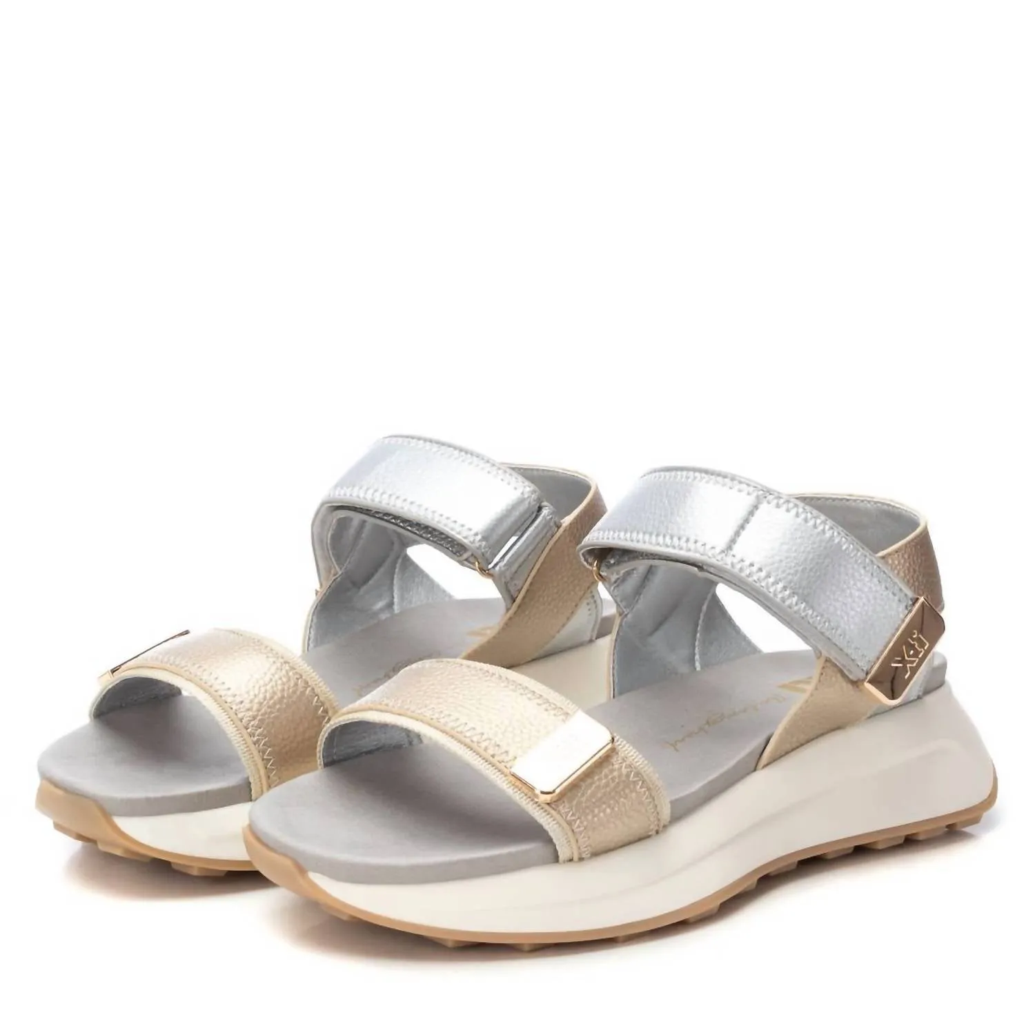 Women's Casual Sandals In Gold