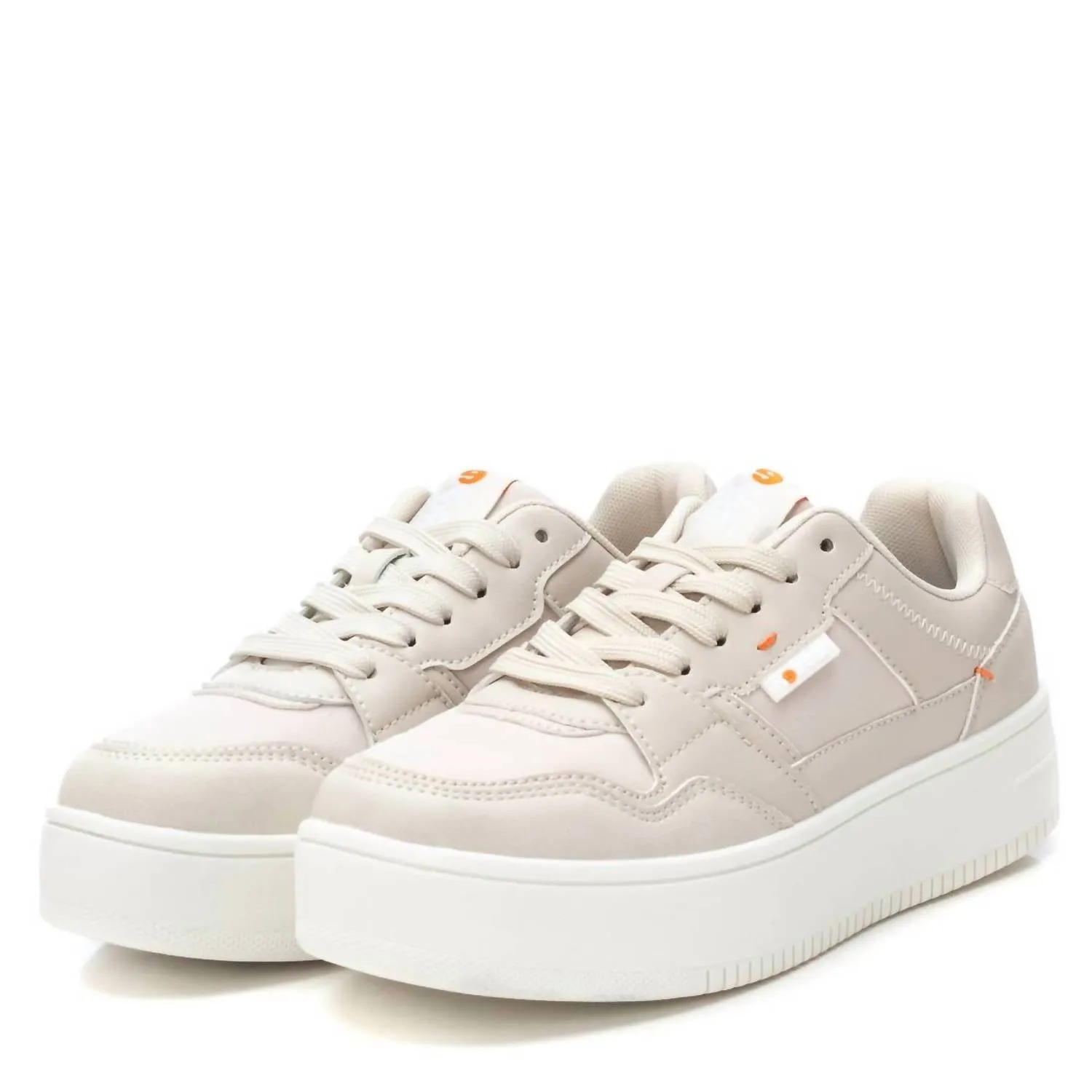 Women's Casual Sneakers In Beige