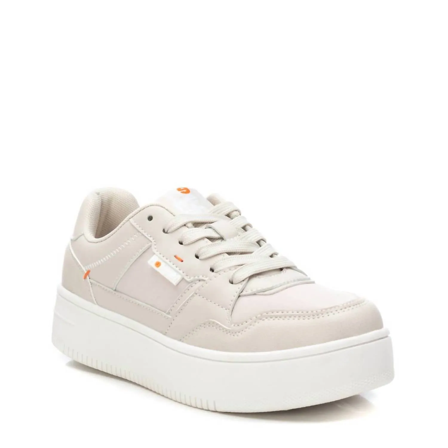 Women's Casual Sneakers In Beige