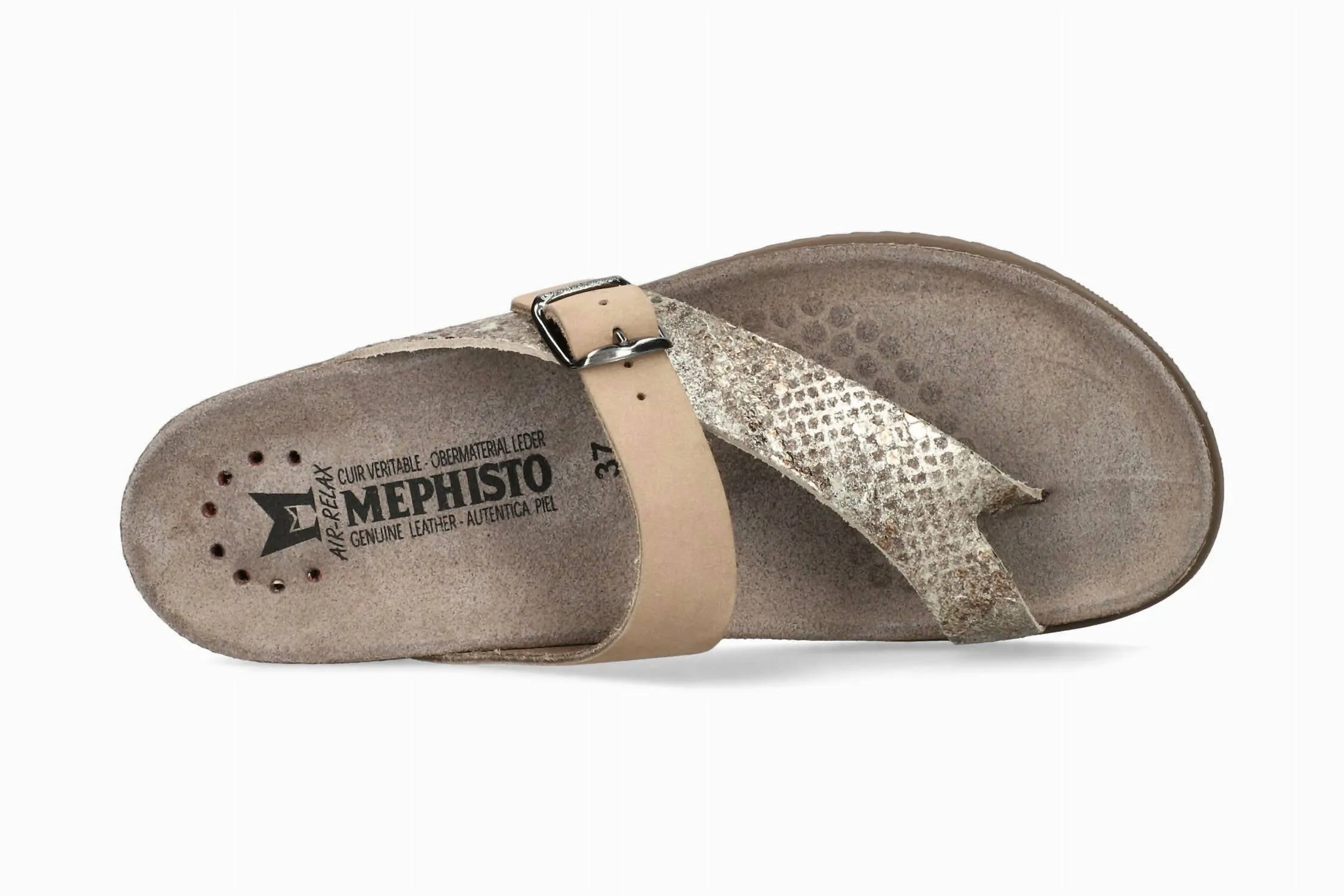 Women's Classic Helen Mix Sandal In Platinum Boa