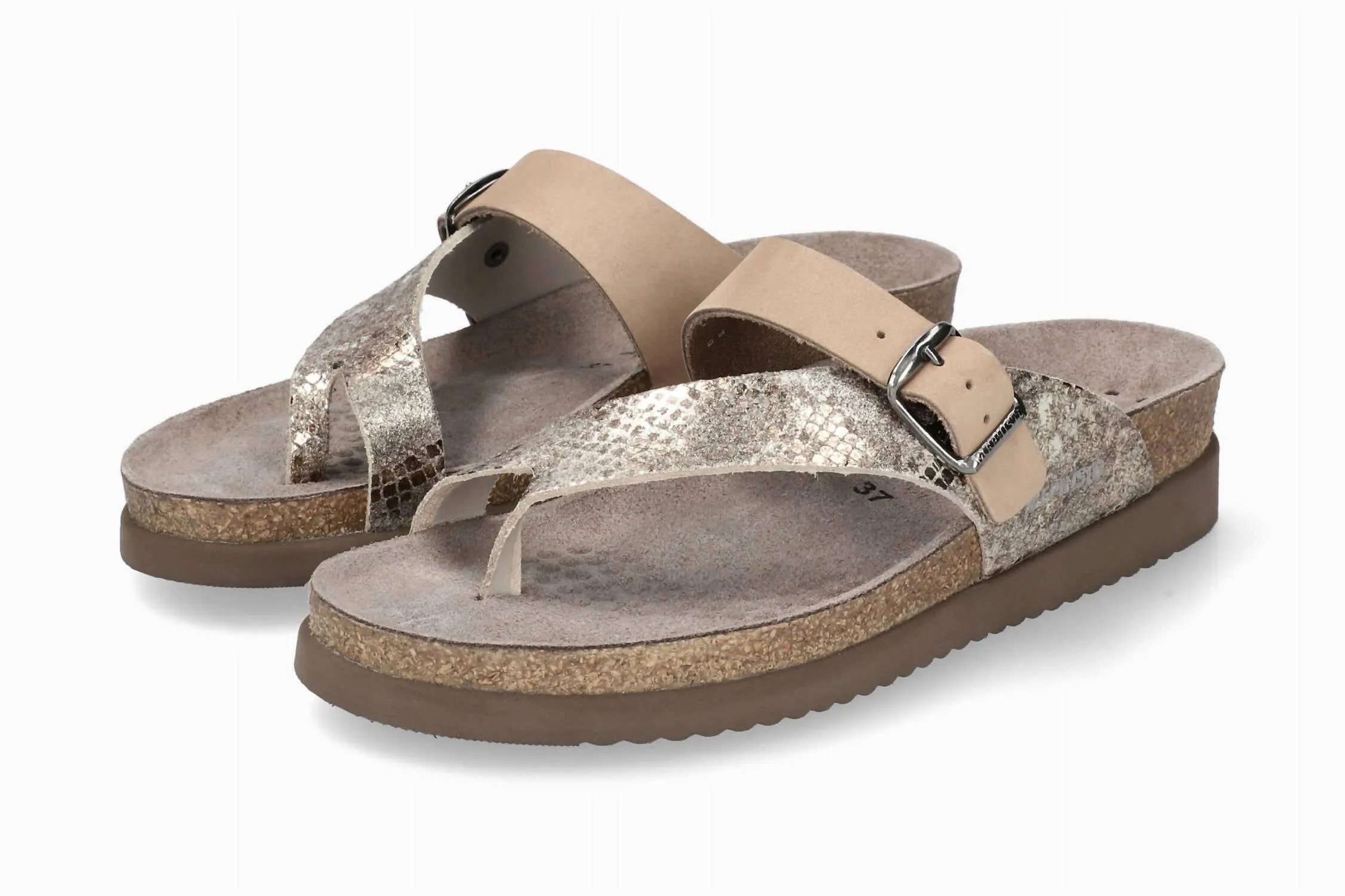 Women's Classic Helen Mix Sandal In Platinum Boa