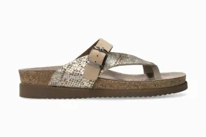 Women's Classic Helen Mix Sandal In Platinum Boa