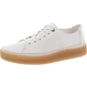 Womens Cushioned Footbed Leather Casual And Fashion Sneakers