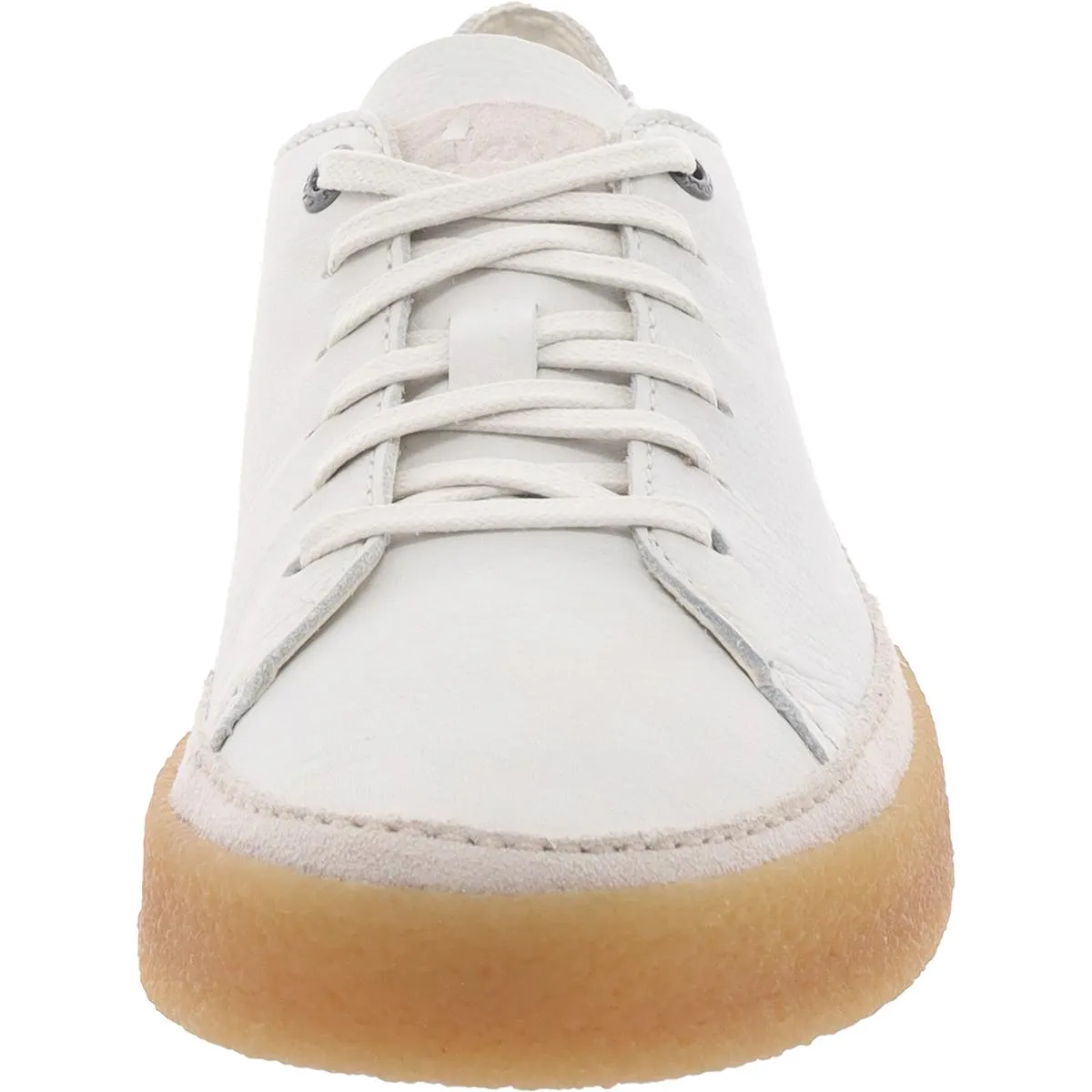Womens Cushioned Footbed Leather Casual And Fashion Sneakers