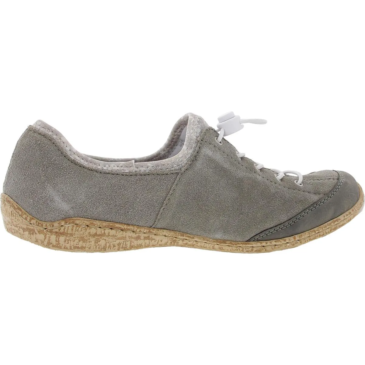 Womens Cushioned Footbed Leather Running & Training Shoes