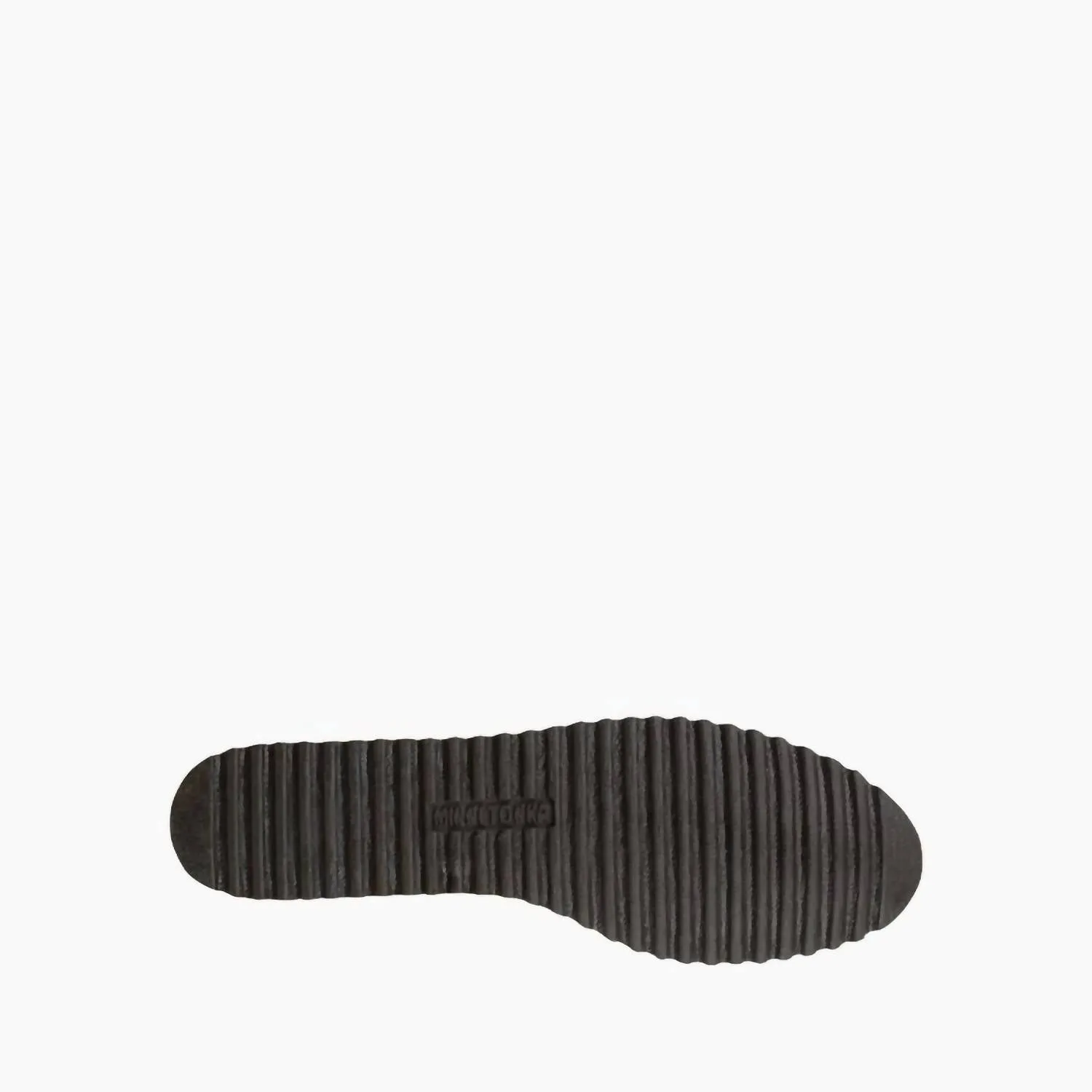 Women's Deerskin Gore Front Moccasin In Black
