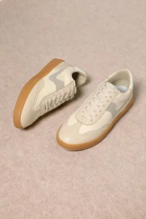 Women's Destiny Lace Up Sneakers In Beige
