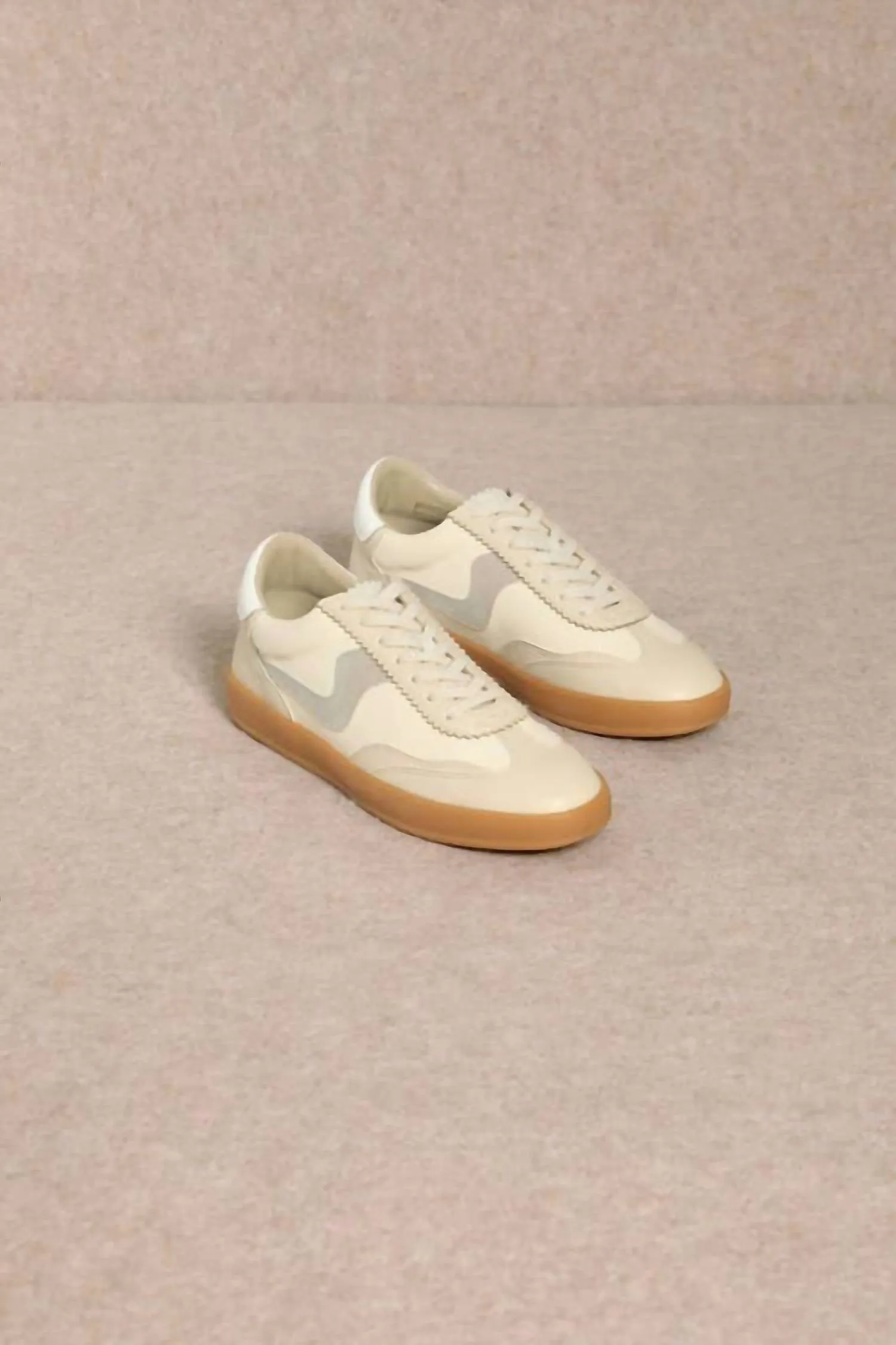 Women's Destiny Lace Up Sneakers In Beige
