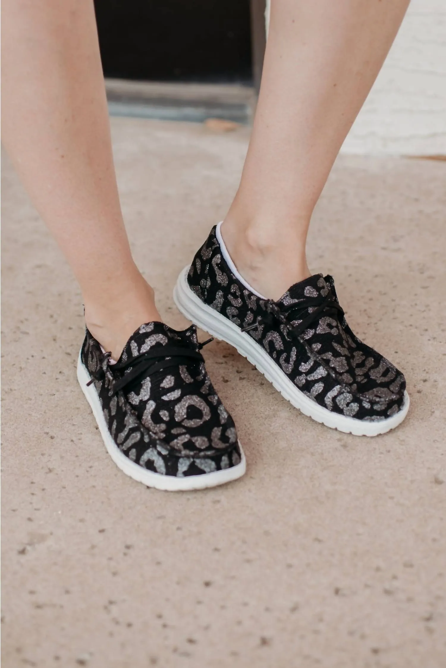 Women's Dexter Slip On Sneaker In Black Leopard