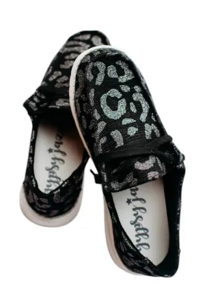 Women's Dexter Slip On Sneaker In Black Leopard