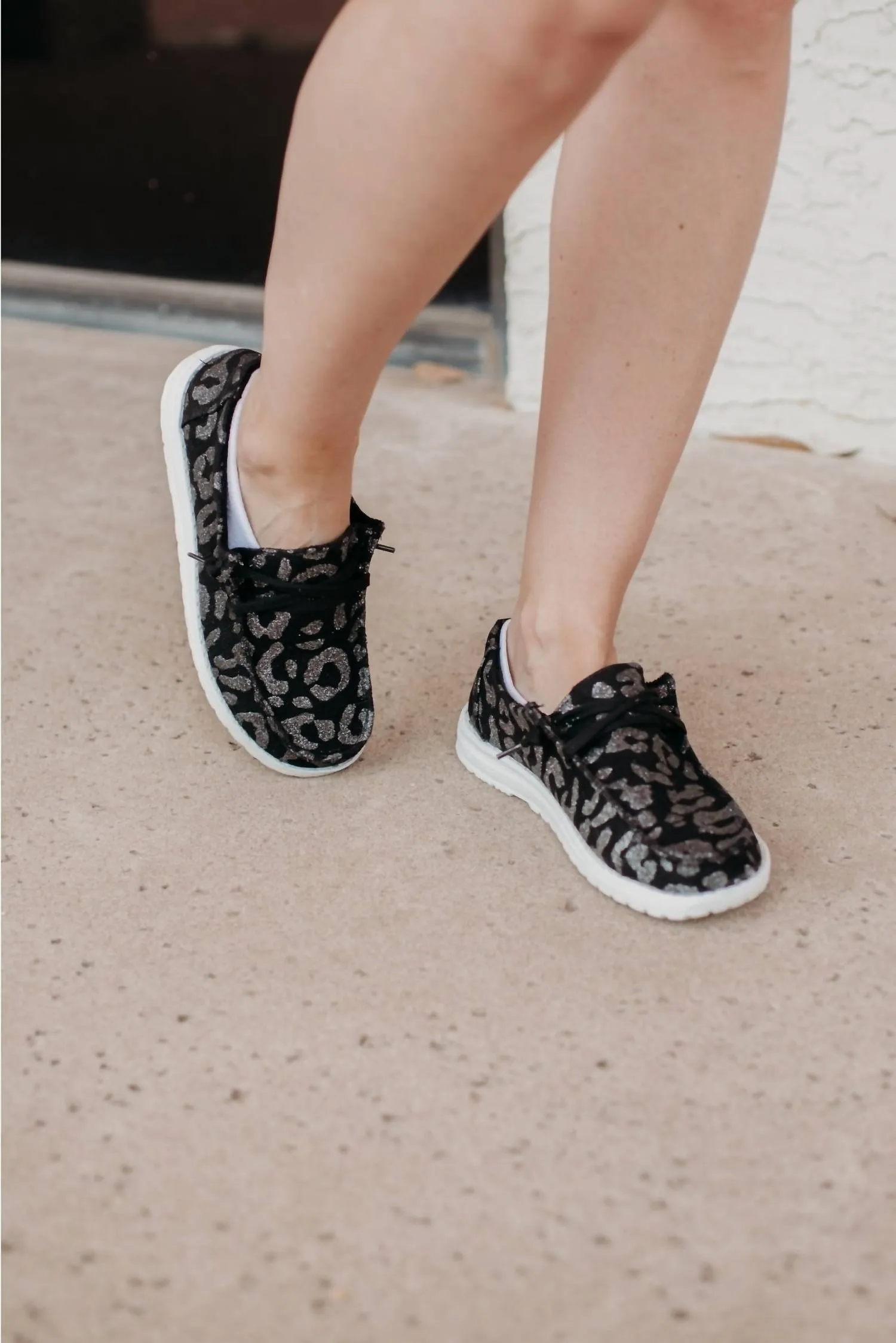 Women's Dexter Slip On Sneaker In Black Leopard