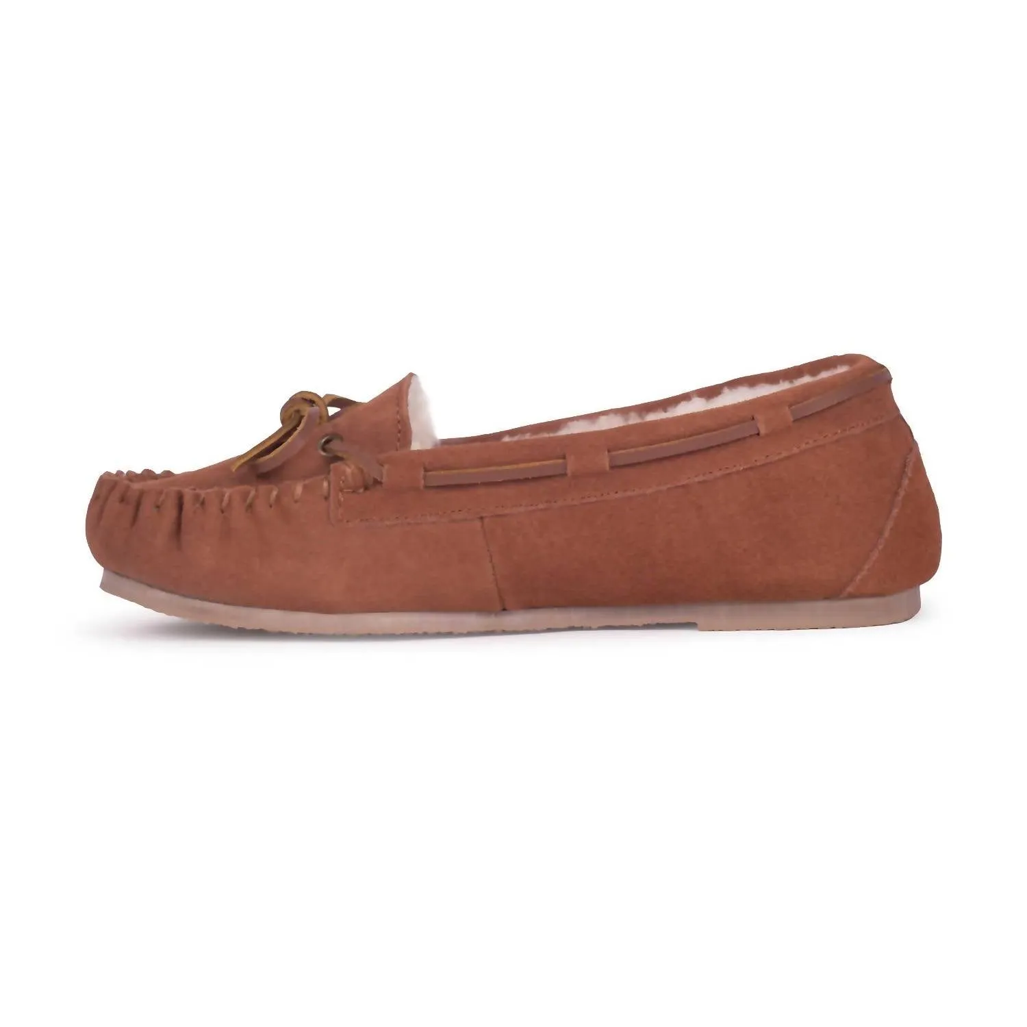 Women's Driving Moccasin In Wheat