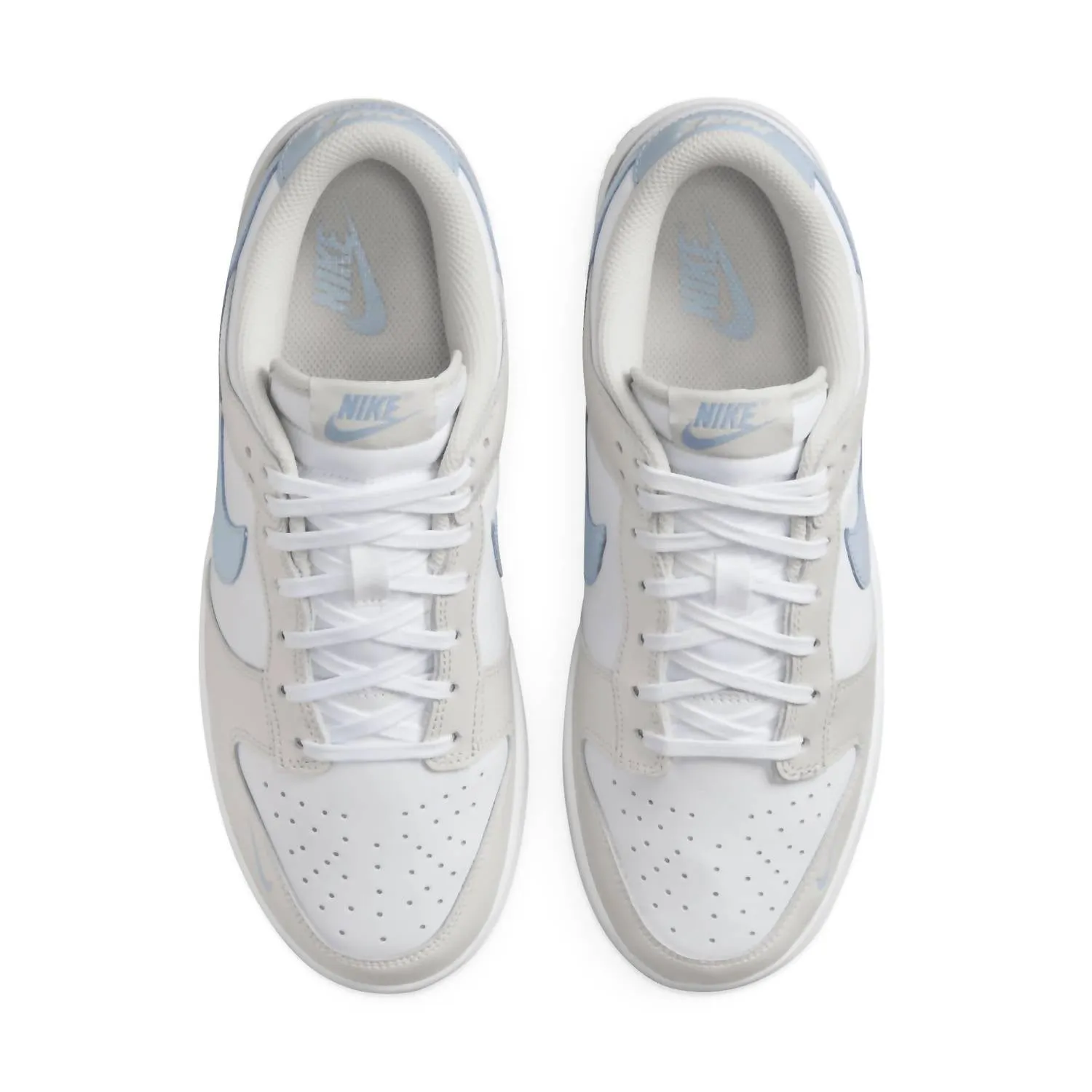 Women's Dunk Low Sneakers In White Armory Blue
