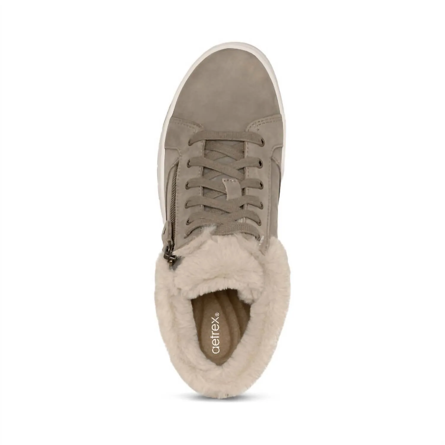 Women's Dylan Arch Support Sneaker In Taupe