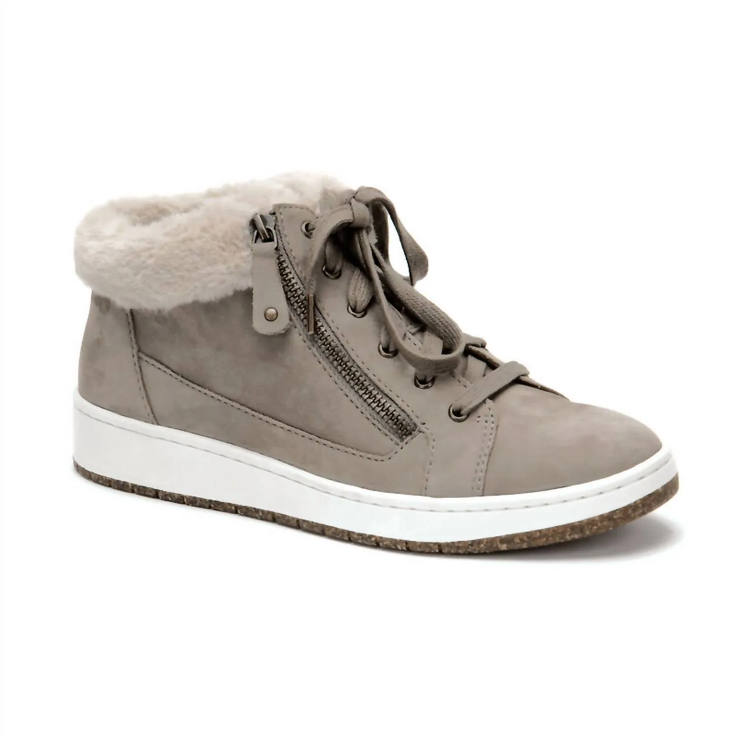Women's Dylan Arch Support Sneaker In Taupe