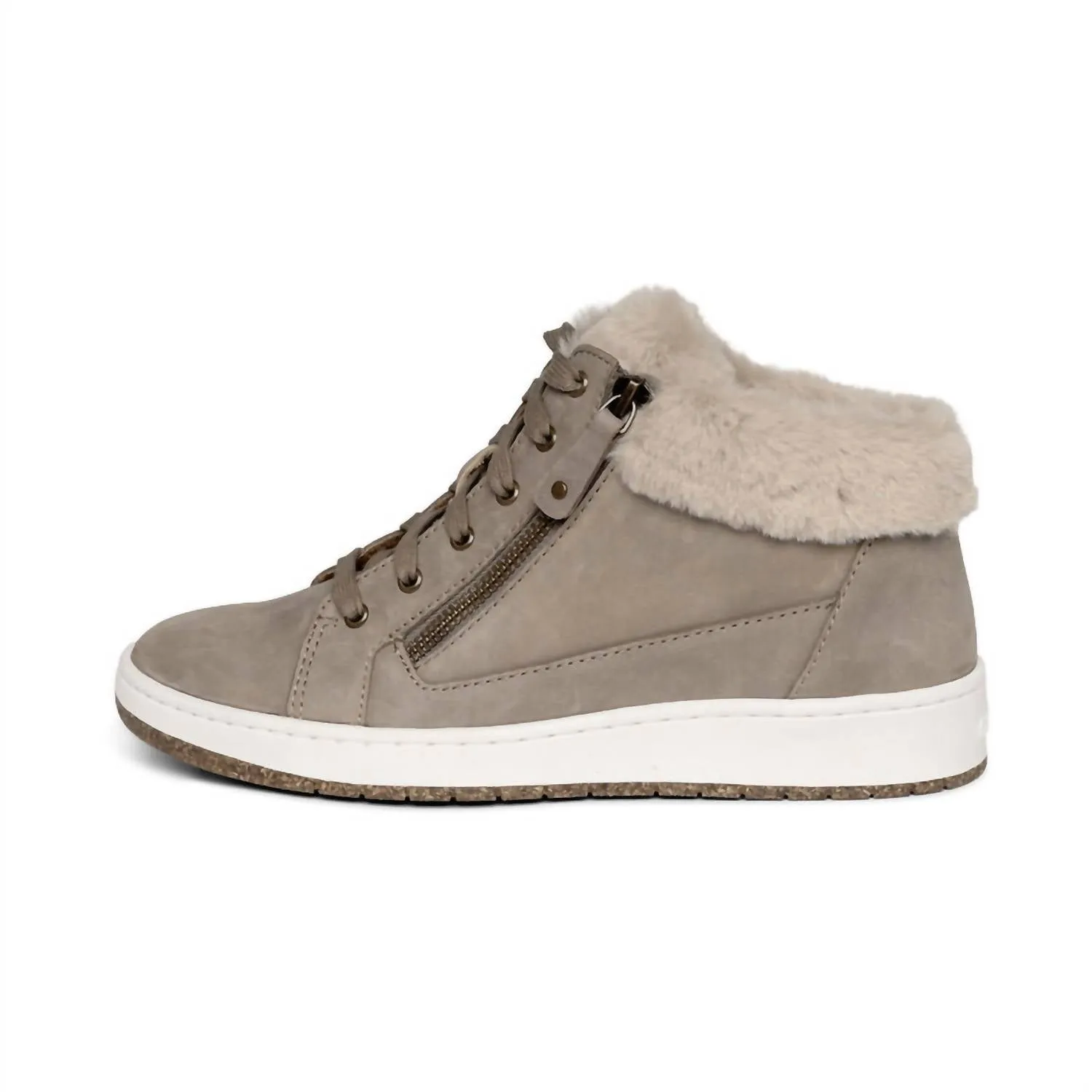 Women's Dylan Arch Support Sneaker In Taupe