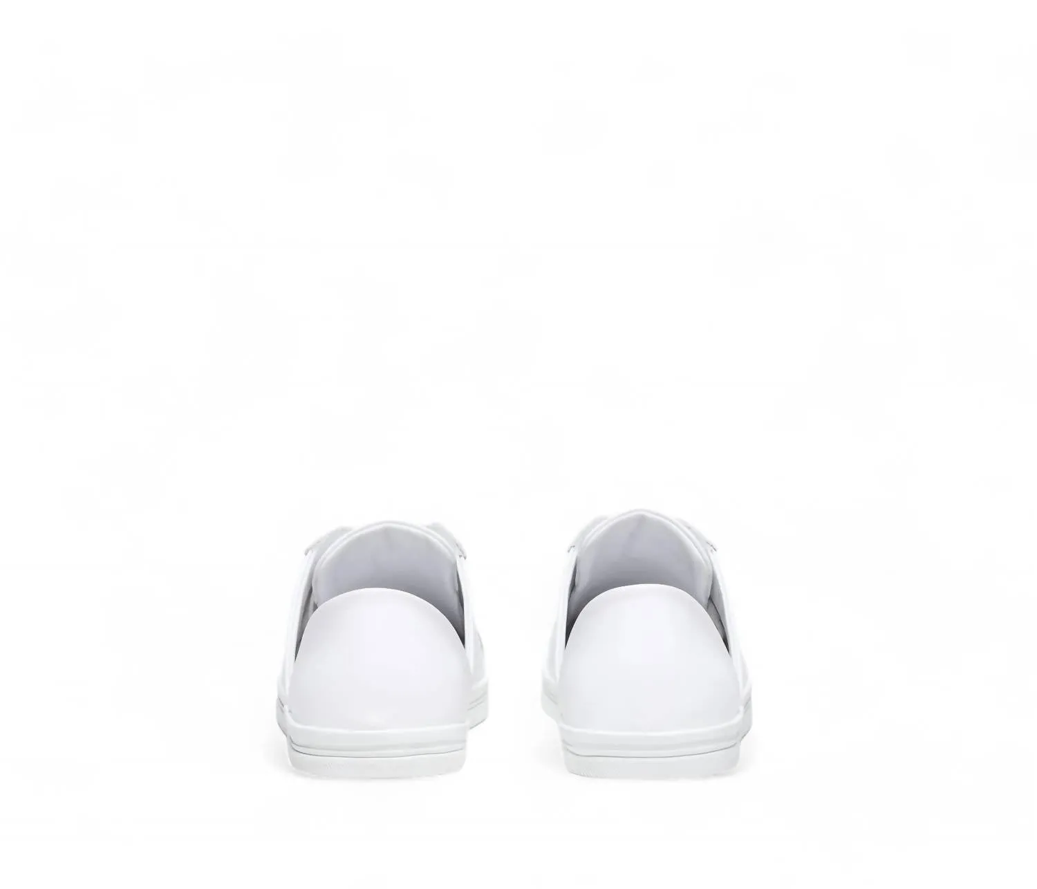 Women's Eda D'orsay Sneaker In White Calf