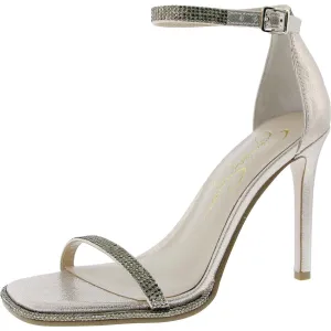 Womens Embellished Ankle Strap