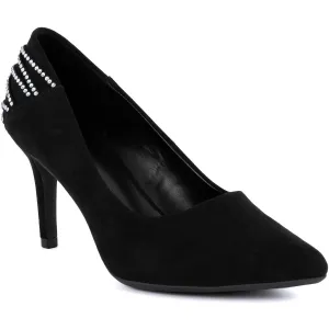 Womens Embellished Man Made Kitten Heels