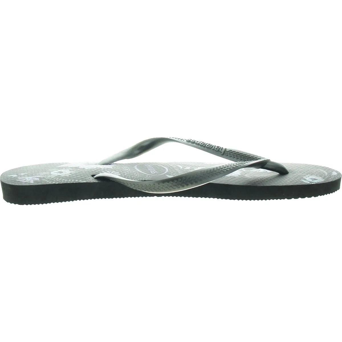 Womens Embellished Manmade Flip-Flops