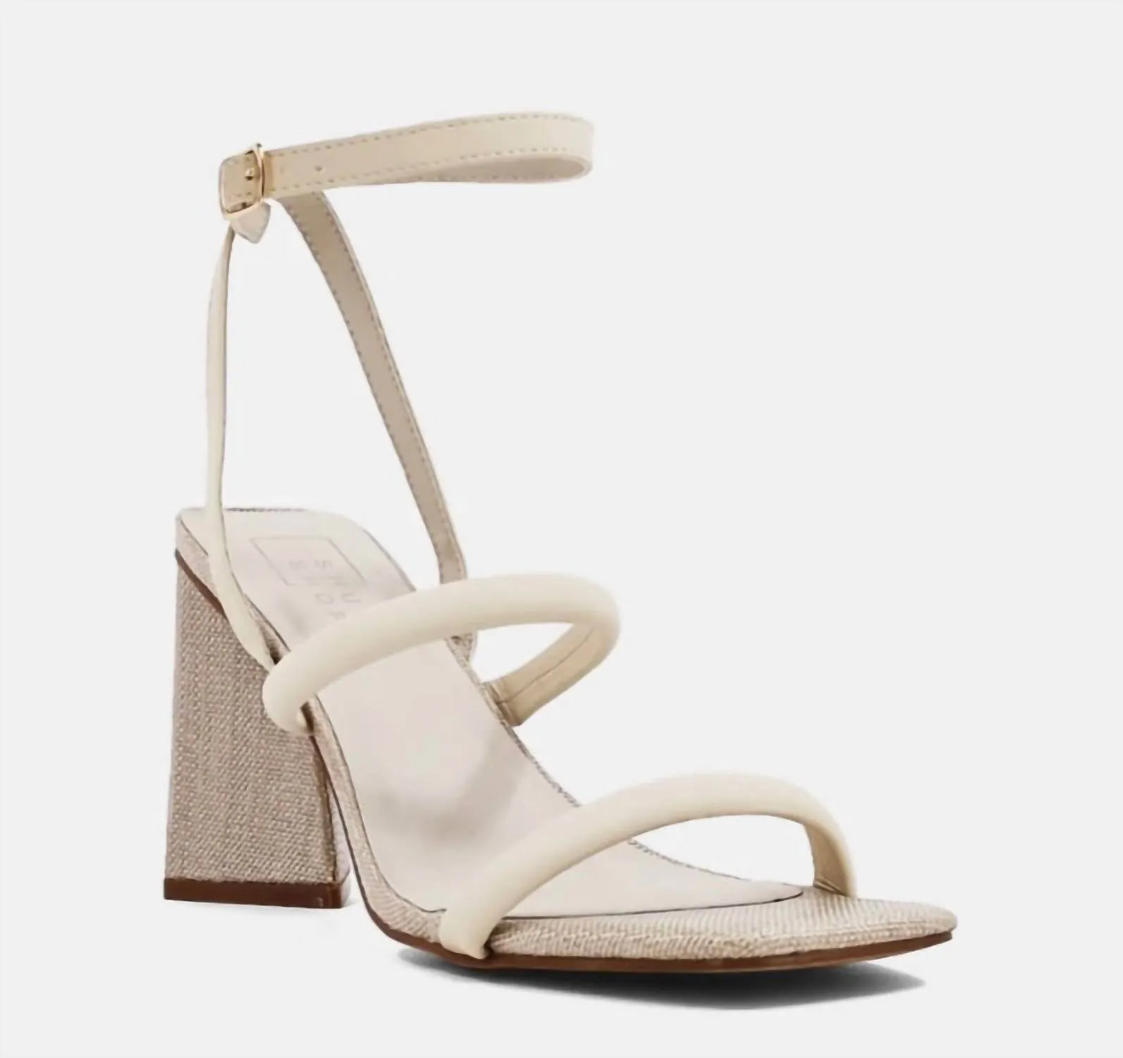 Women's Evangeline Woven Heel In Bone