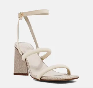 Women's Evangeline Woven Heel In Bone