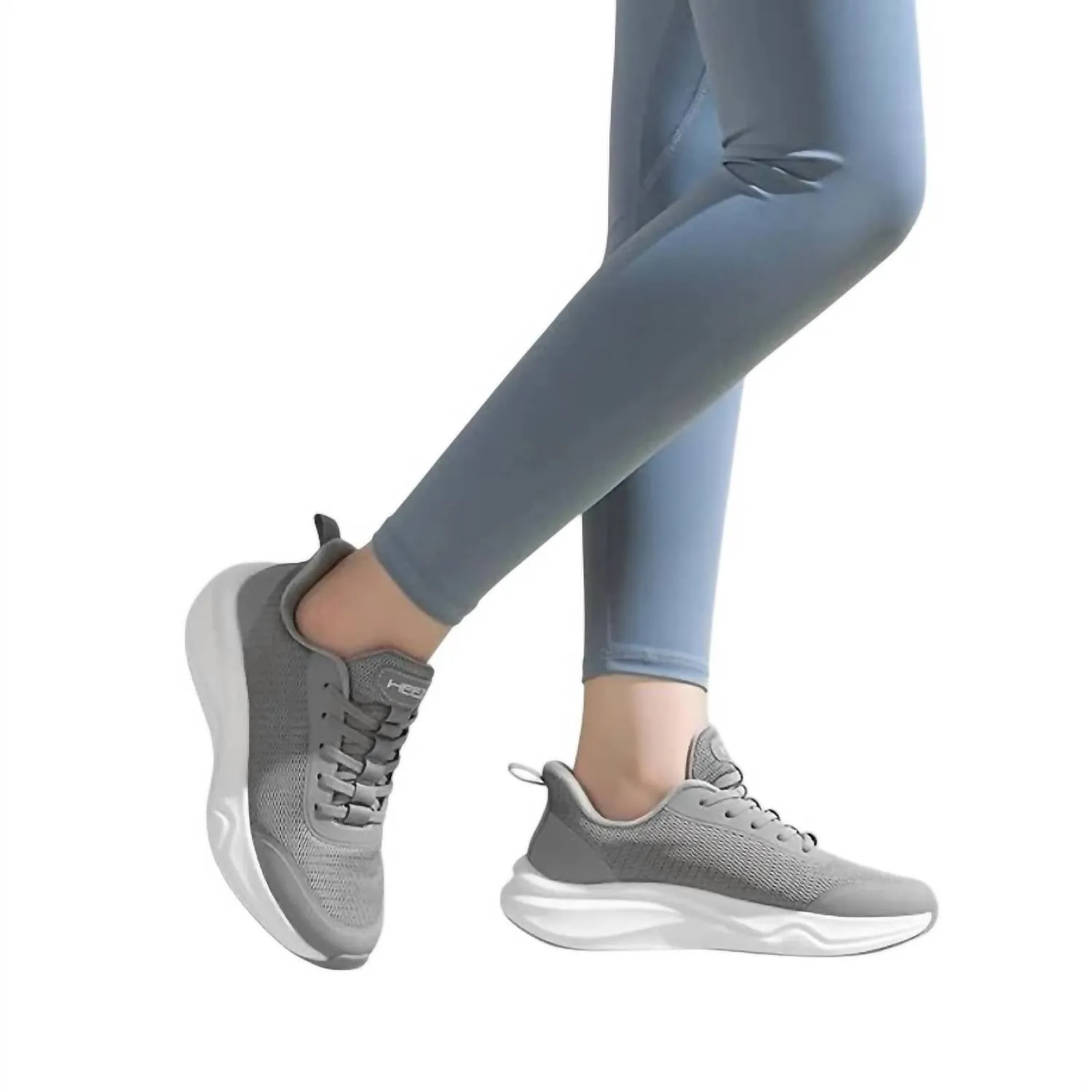 Women's Fashion Running Sneakers In Grey