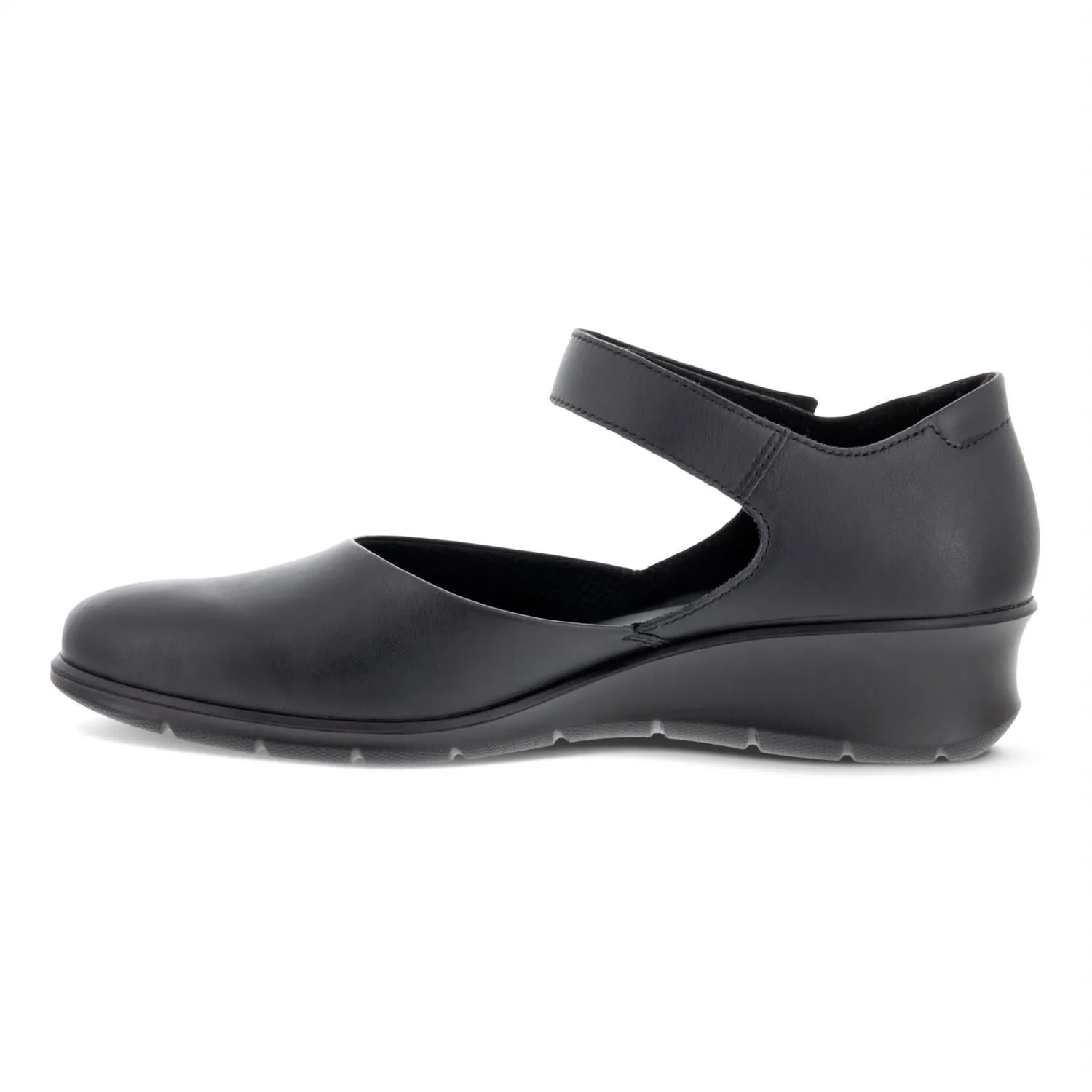 Women's Felicia Mary Jane Low Wedge In Black