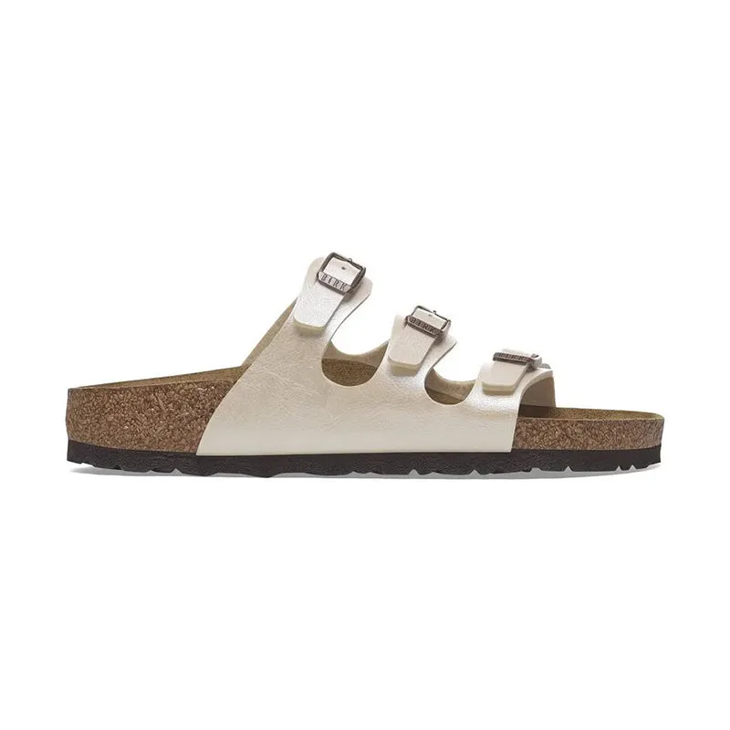 Women's Florida Graceful Pearl White Birko-Flor