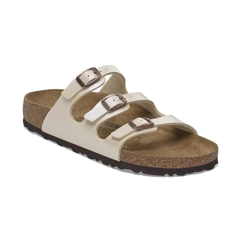 Women's Florida Graceful Pearl White Birko-Flor