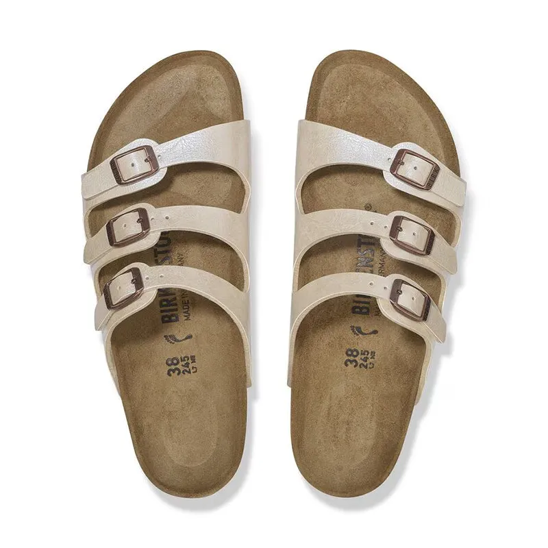 Women's Florida Graceful Pearl White Birko-Flor