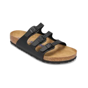 Women's Florida Soft Footbed Black Birko-Flor