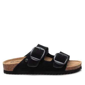 Women's Footbed Sandals with two buckles Refresh By Xti
