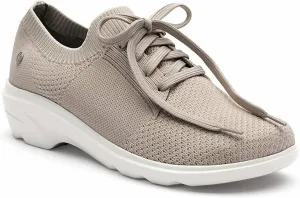 Women's Glide Knit Fabric Lace Up Shoes In Chateau Grey