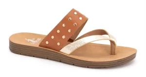 Women's Good Luck Sandals In Cognac