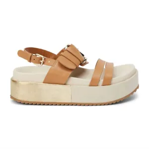 Women's Greta Platform Sandal In Brown