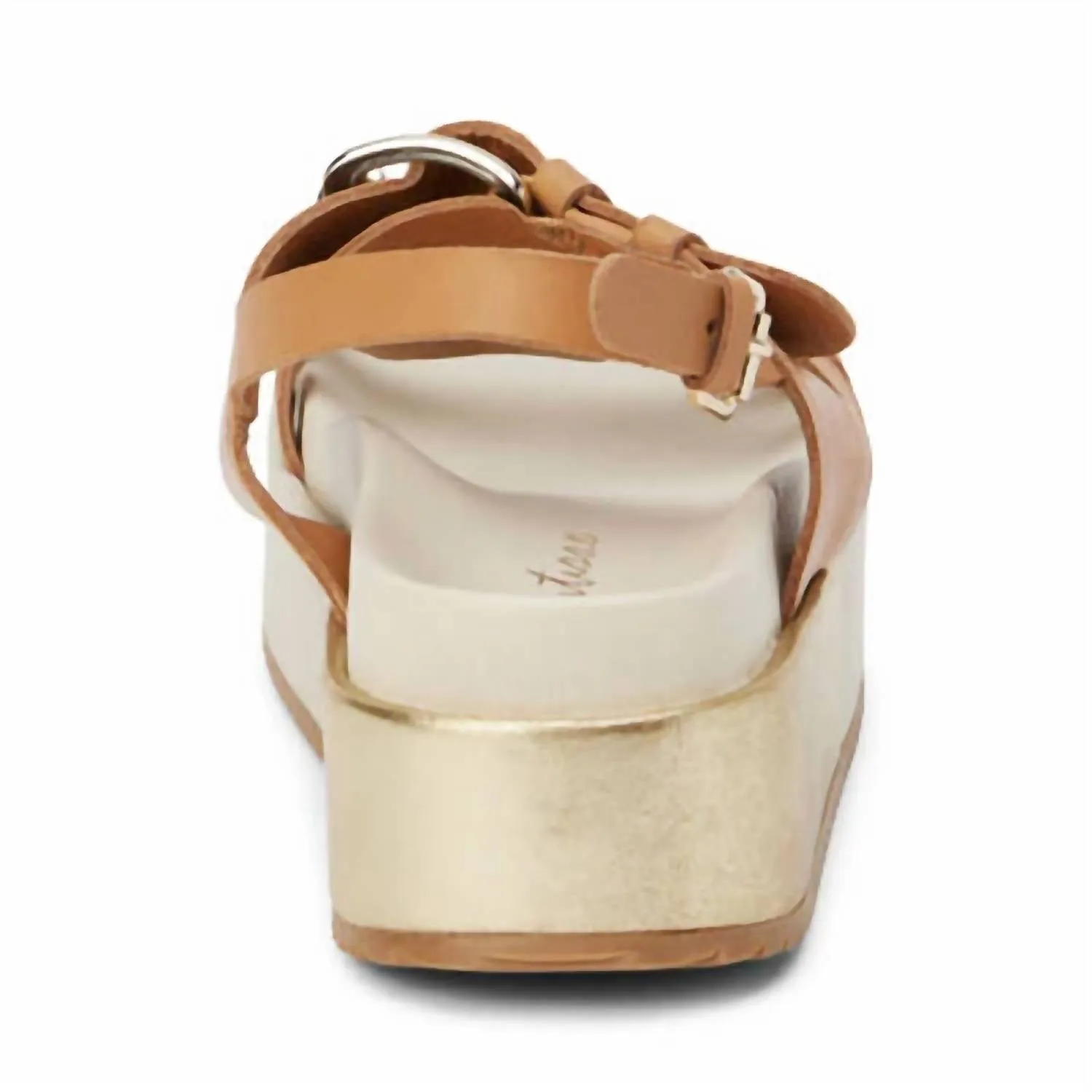 Women's Greta Platform Sandal In Brown