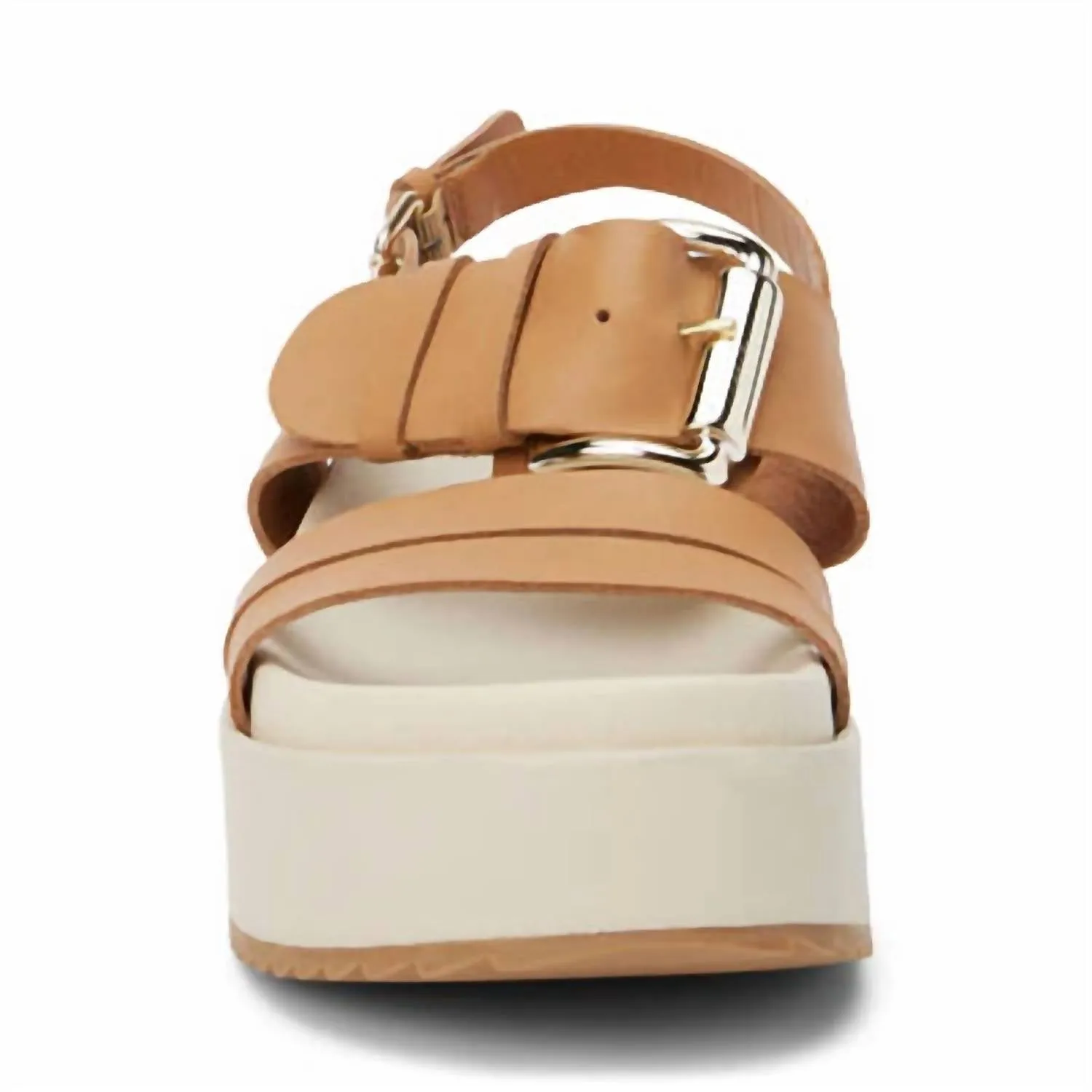 Women's Greta Platform Sandal In Brown