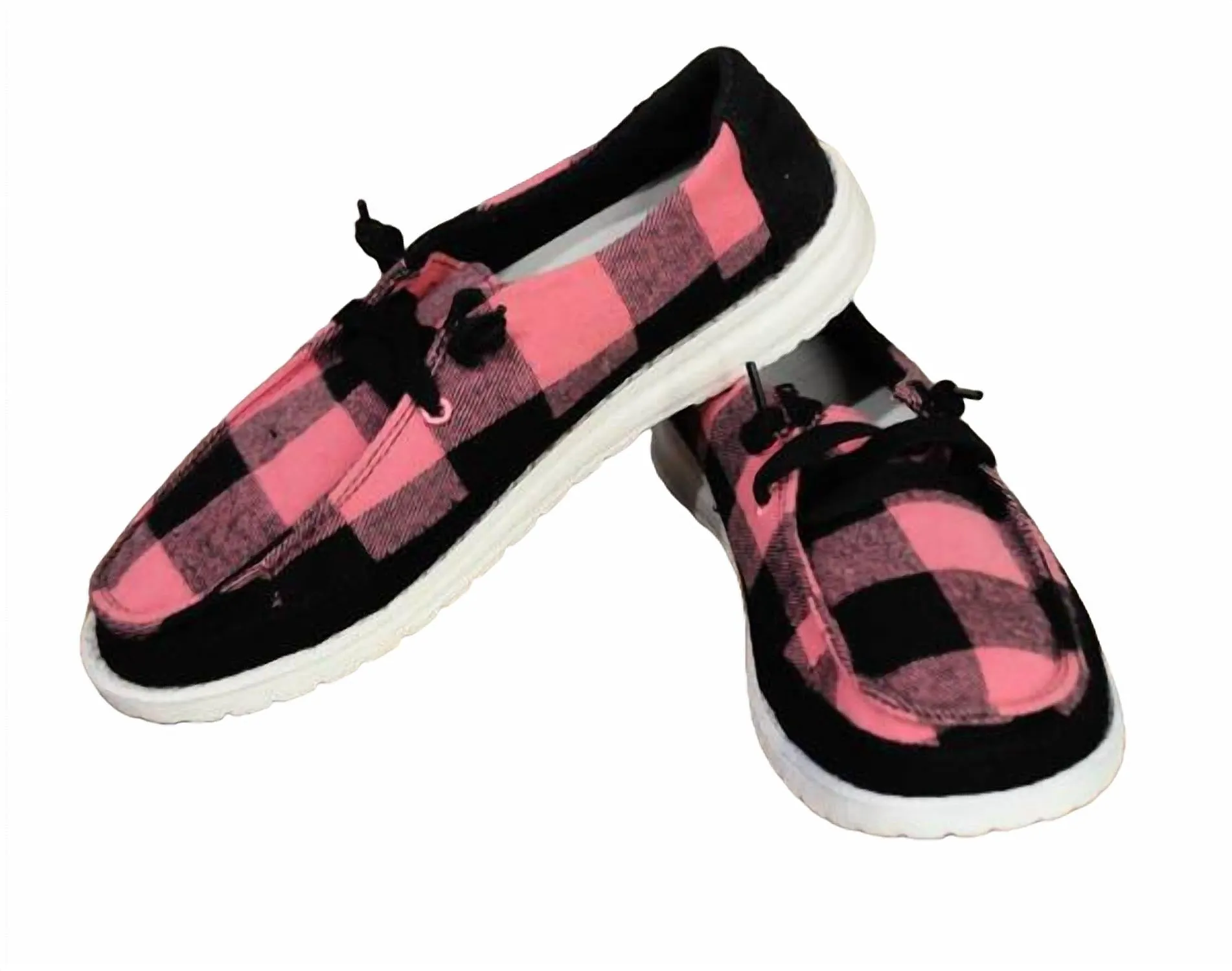 Women's Gypsy Jazz Prima Fashion Sneakers In Pink And Black