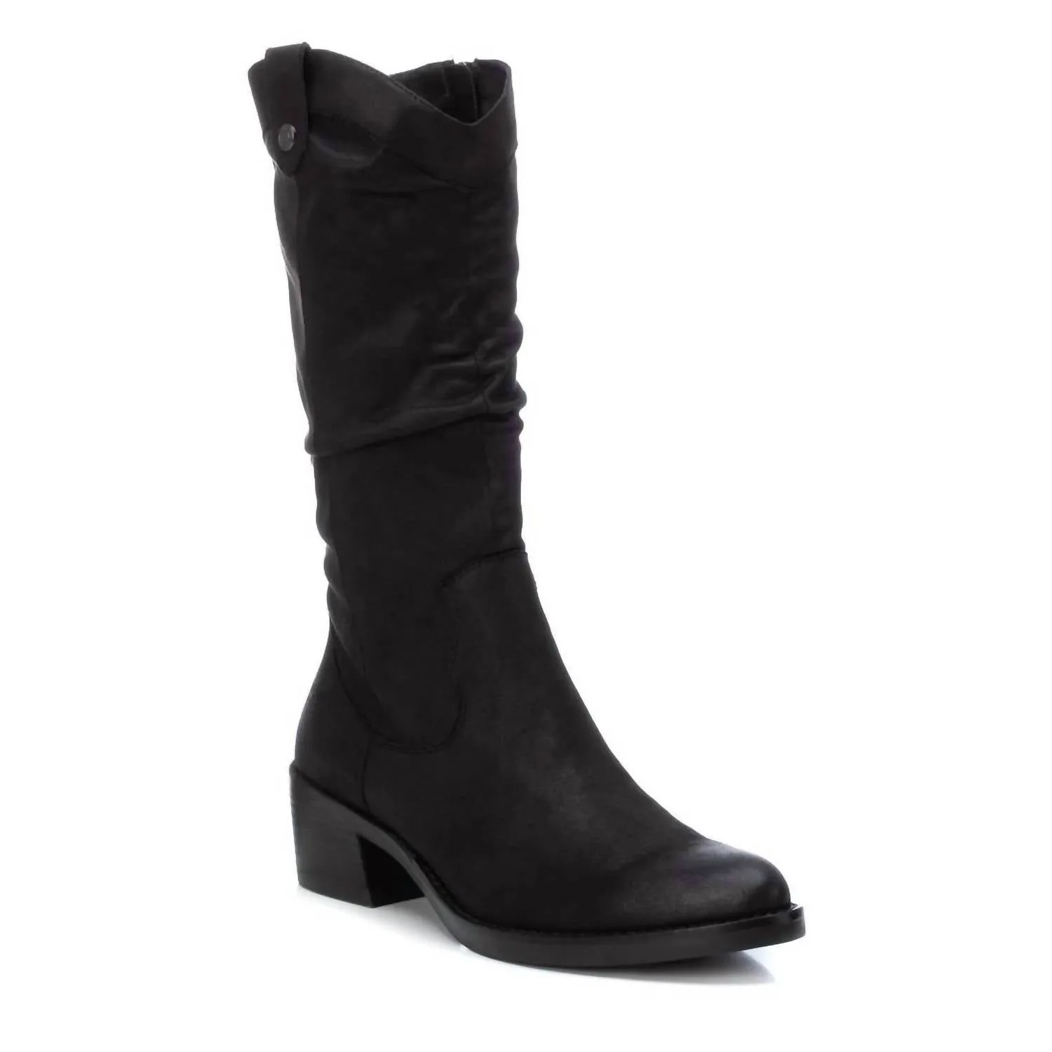 Women's Italian Western Boots In Black