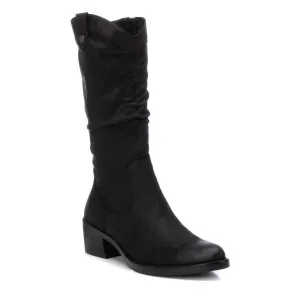 Women's Italian Western Boots In Black