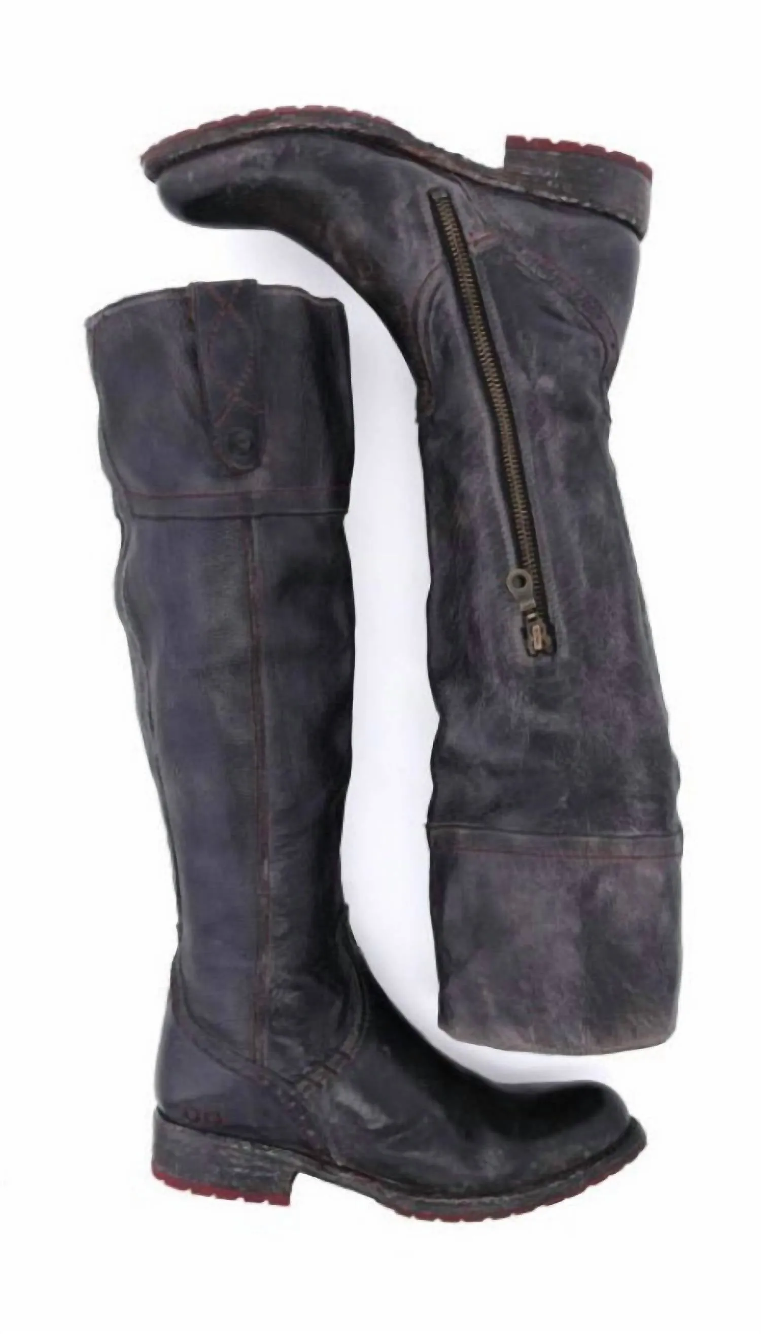 Women's Jacqueline Boots In Black Rustic