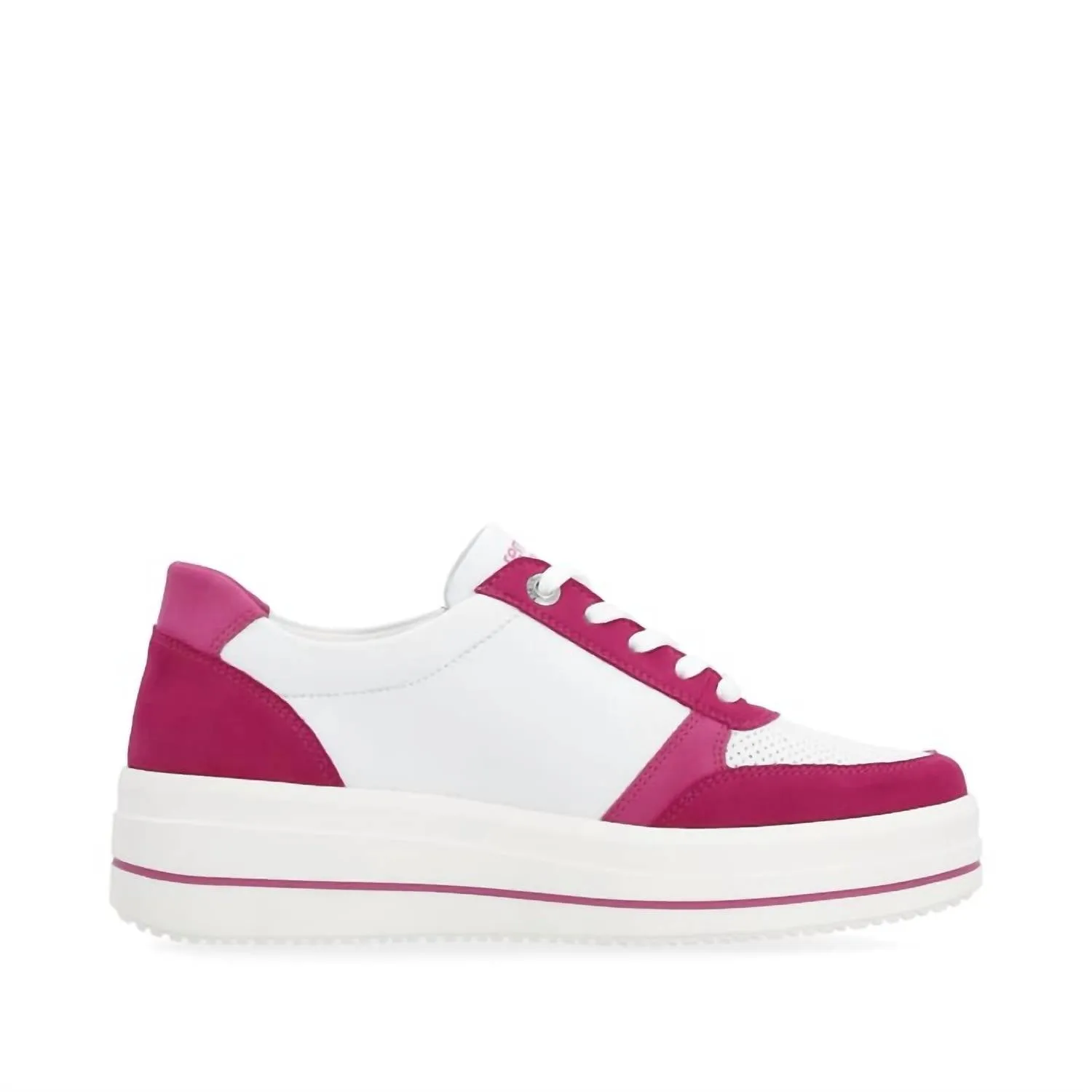 Women's Kendra Sneakers In Fuchsia/white